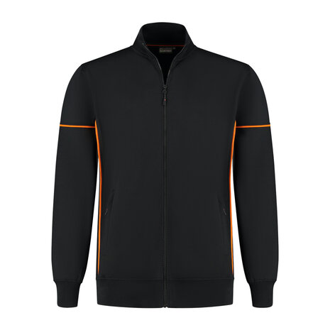 Sweatvest Colt Black/Orange S t/m 5XL (Leverbaar medio april)